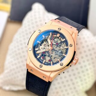 HUBLOT MENS PREMIUM WATCH AUTOMATIC MODEL STYLISH WATCH