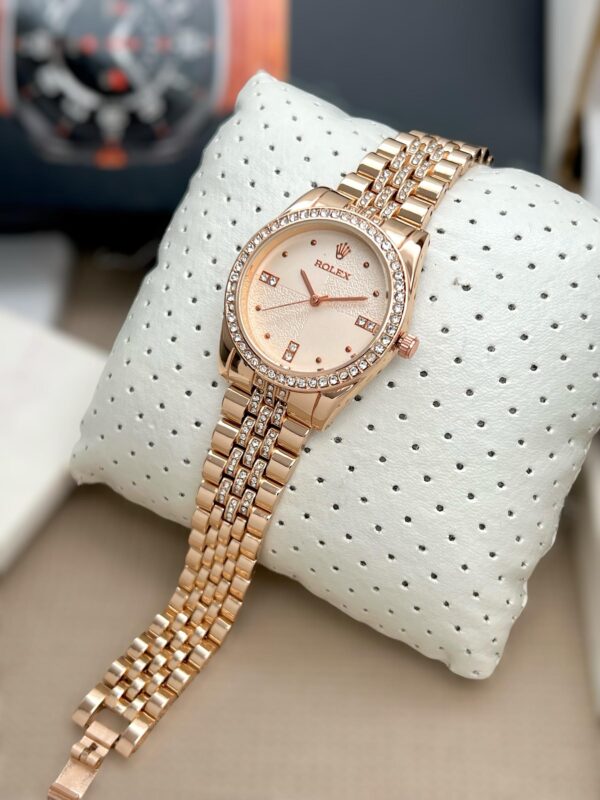 ROLEX STAINLESS STEEL WOMENS PREMIUM STYLISH LOOK