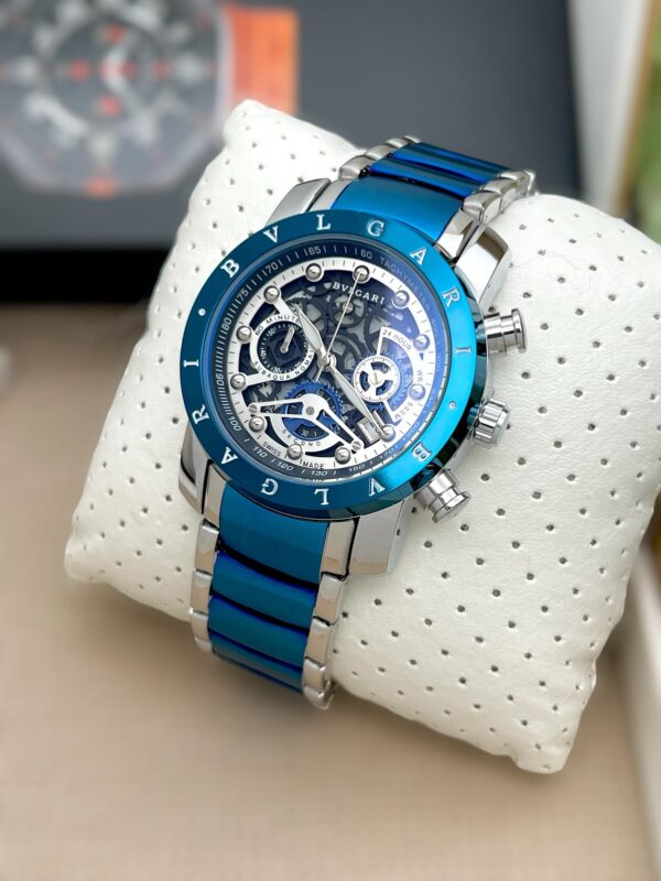 BVL GARI PREMIUM CHORONOGRAPH STYLISH MENS WATCH STAINLESS STEEL