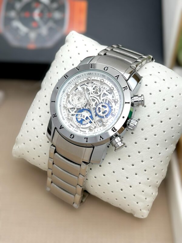 BVL GARI PREMIUM CHORONOGRAPH STYLISH MENS WATCH STAINLESS STEEL