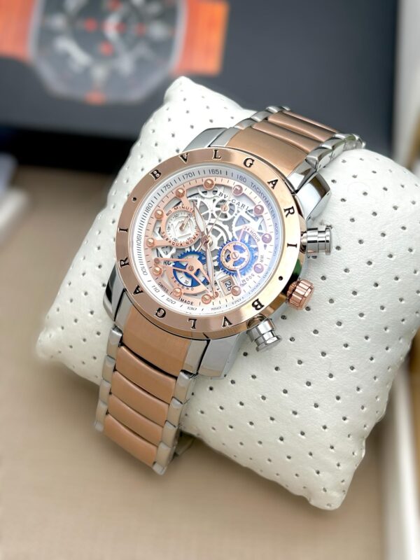BVL GARI PREMIUM CHORONOGRAPH STYLISH MENS WATCH STAINLESS STEEL