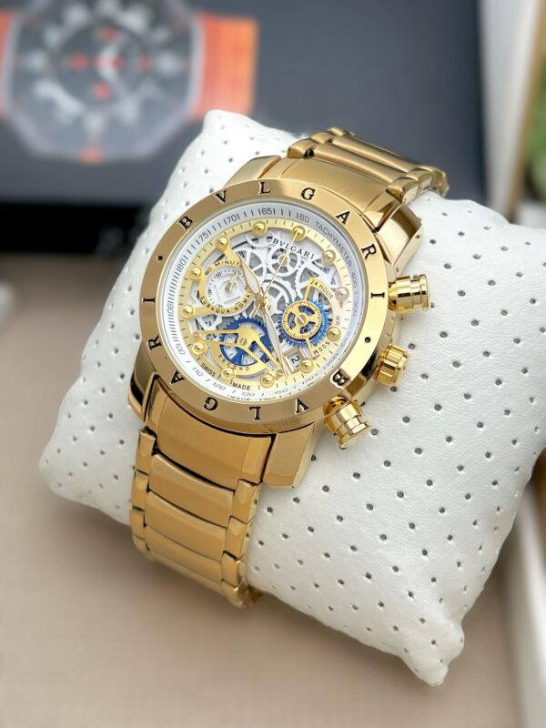 BVL GARI PREMIUM CHORONOGRAPH STYLISH MENS WATCH STAINLESS STEEL