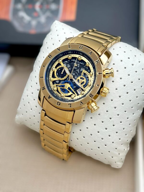 BVL GARI PREMIUM CHORONOGRAPH STYLISH MENS WATCH STAINLESS STEEL