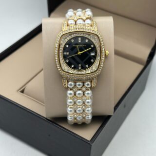 BURBERRY WOMENS WATCH CRYSTAL AND ROYAL LOOK WOMENS MADE