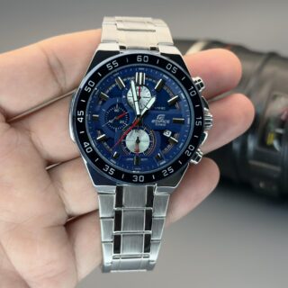 CASIO EDIFICE STAINLESS STEEL MENS WATCH