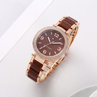 TOMMY HILFIGER RAINBOW EDITION WOMENS PREMIUM CRYSTAL CUSTOMISED WATCH