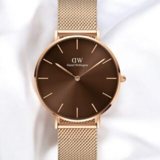 DANIEL WELLINGTON WOMENS BALLON STRAP WATCH FOR WOMENS