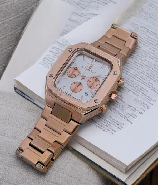 AUDEMARS PIGUET MENS HEAVY QULITY MENS SQURE DIAL PREMIUM WATCH FOR MENS