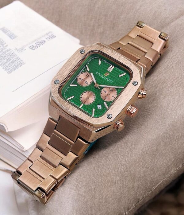 AUDEMARS PIGUET MENS HEAVY QULITY MENS SQURE DIAL PREMIUM WATCH FOR MENS