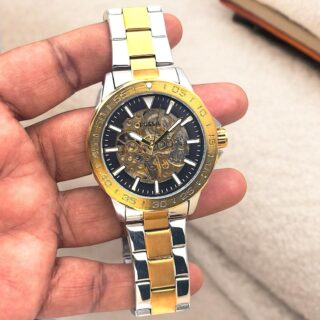 FOSSIL HEAVY QUALITY JAPAN STAINLESS STEEL MENS PREMIUM WATCH WITH CHRONOGRAPH