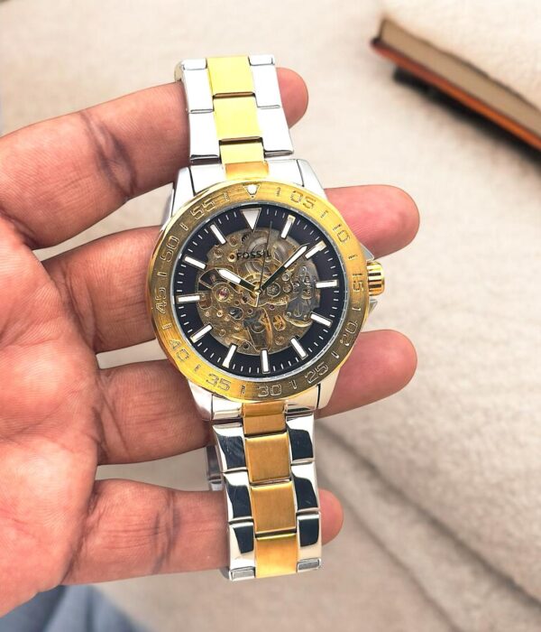 FOSSIL HEAVY QUALITY JAPAN STAINLESS STEEL MENS PREMIUM WATCH WITH CHRONOGRAPH