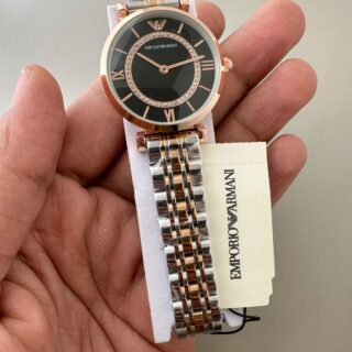EMPORIO ARMANI WOMENS PREMIUM WEIGHT LESS WATCH FOR ALL TIME USE STAINLESS STEEL