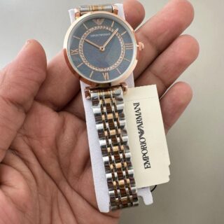 EMPORIO ARMANI WOMENS PREMIUM WEIGHT LESS WATCH FOR ALL TIME USE STAINLESS STEEL