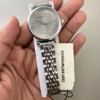 EMPORIO ARMANI WOMENS PREMIUM WEIGHT LESS WATCH FOR ALL TIME USE STAINLESS STEEL