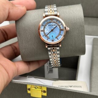 EMPORIO ARMANI WOMENS PREMIUM WEIGHT LESS WATCH FOR ALL TIME USE STAINLESS STEEL