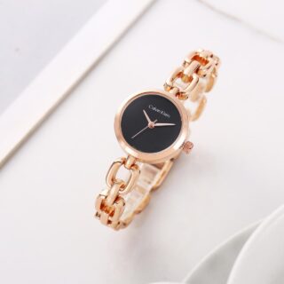 CALVIN KLEIN WOMENS PREMIUM WATCH STAINLESS STEEL DESIGNED PIECE