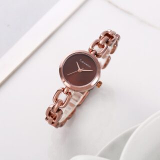 CALVIN KLEIN WOMENS PREMIUM WATCH STAINLESS STEEL DESIGNED PIECE