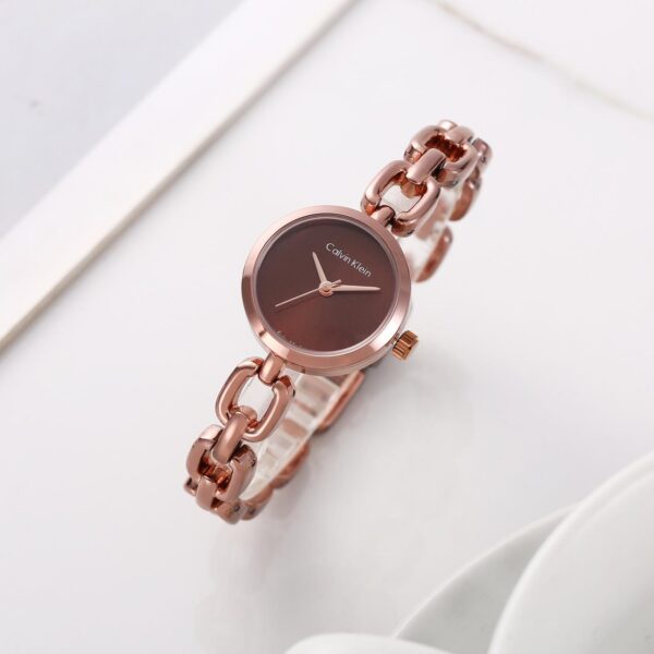 CALVIN KLEIN WOMENS PREMIUM WATCH STAINLESS STEEL DESIGNED PIECE