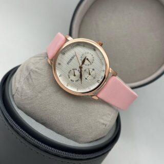 FOSSIL SILICON STRAP WOMENS PREMIUM CRYTSAL COVERED WATCH FOR WOMENS ALL MATCHED