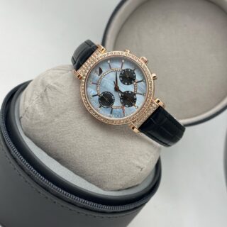 FOSSIL SILICON STRAP WOMENS PREMIUM CRYTSAL COVERED WATCH FOR WOMENS ALL MATCHED