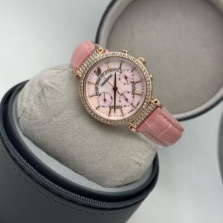 FOSSIL SILICON STRAP WOMENS PREMIUM CRYTSAL COVERED WATCH FOR WOMENS ALL MATCHED