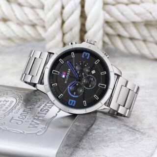 TOMMY HILFIGER MENS PREMIUM STAINLESS STEEL WATCH FOR ALL TIME USE