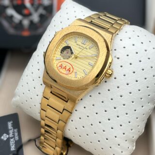 PATEK PHILIPPE SQAURE DIAL STAINLESS STEEL MENS PREMIUM WATCH