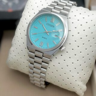 CITIZEN CIRCLE DIAL MENS DAILY WEAR PREMIUM WATCH STAINLESS STEEL