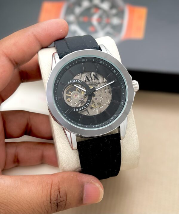 ARMANI EXCHANGE AUTOMATIC STRAP MENS PREMIUM WATCH