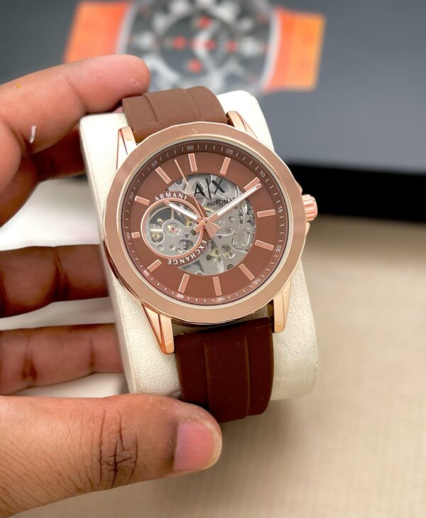 ARMANI EXCHANGE AUTOMATIC STRAP MENS PREMIUM WATCH
