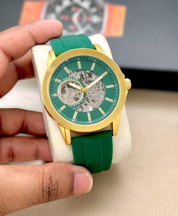ARMANI EXCHANGE AUTOMATIC STRAP MENS PREMIUM WATCH