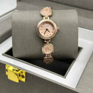 BURBERRY WOMENS PREMIUM DESIGNER PIECE SATINLESS STEEL