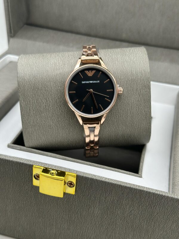 EMPORIO ARMANI WOMENS DESIGNER PIECE EDITION PREMIUM WATCH FOR WOMENS