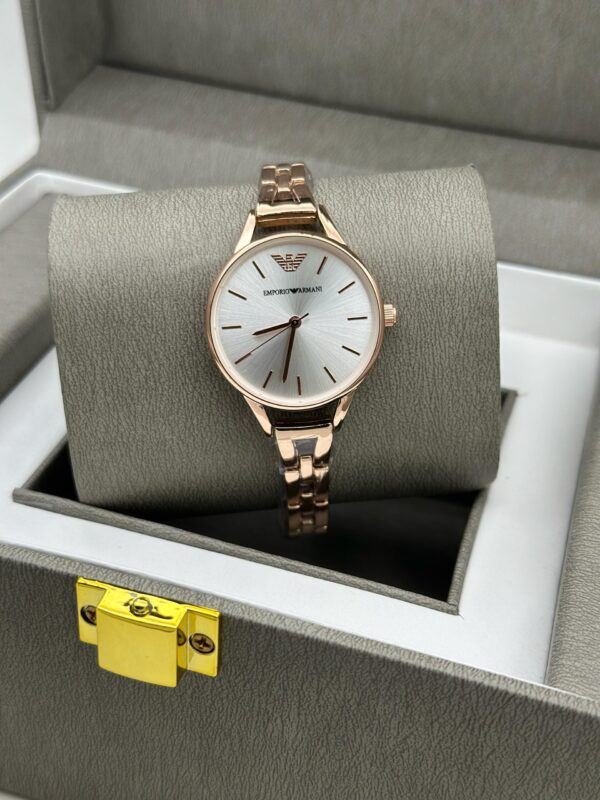 EMPORIO ARMANI WOMENS DESIGNER PIECE EDITION PREMIUM WATCH FOR WOMENS