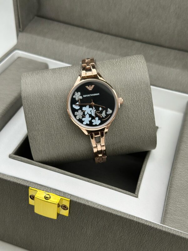 EMPORIO ARMANI WOMENS DESIGNER PIECE EDITION PREMIUM WATCH FOR WOMENS