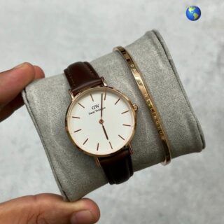 DANIEL WELLINGTON WOMENS COLOURFUL CHRONO GRAPH MENS PREMIUM EDITION WATCH