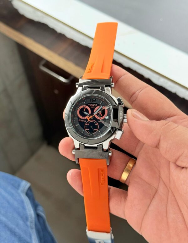 TISSOT MENS STRAP STEEL DIAL MENS PREMIUM WATCHES HIGH QUALITY