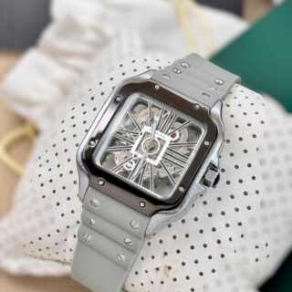 CARTIER MENS PREMIUM WATCH RECTANGLE DIAL