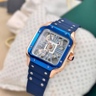 CARTIER MENS PREMIUM WATCH RECTANGLE DIAL