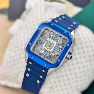 CARTIER MENS PREMIUM WATCH RECTANGLE DIAL