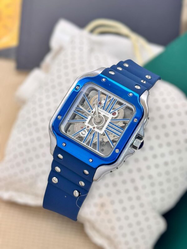 CARTIER MENS PREMIUM WATCH RECTANGLE DIAL