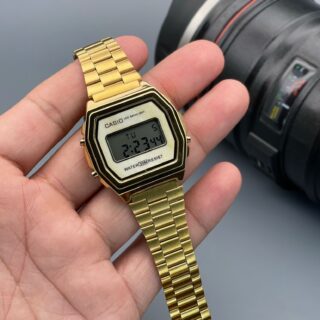CASIO MES STAINLESS STEEL WATCH