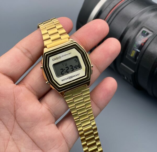 CASIO MES STAINLESS STEEL WATCH