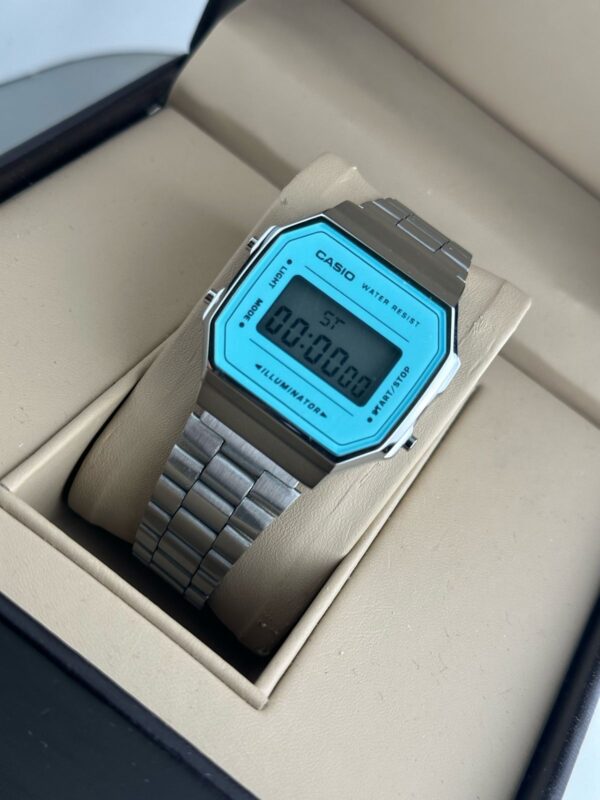 CASIO MES STAINLESS STEEL WATCH