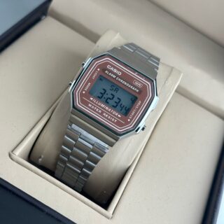 CASIO MES STAINLESS STEEL WATCH
