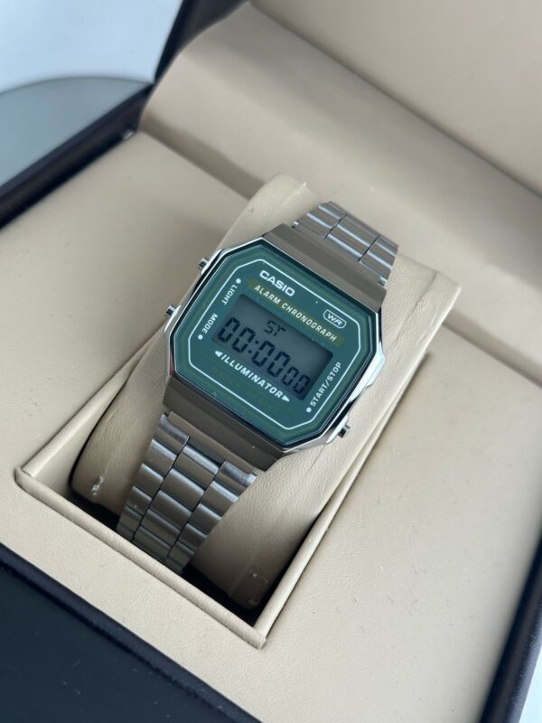 CASIO MES STAINLESS STEEL WATCH