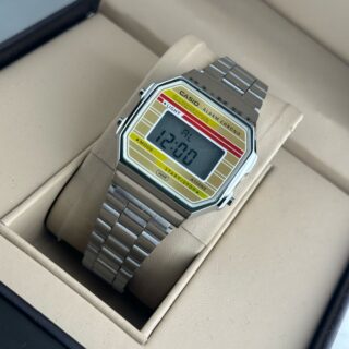 CASIO MES STAINLESS STEEL WATCH