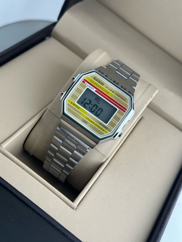 CASIO MES STAINLESS STEEL WATCH