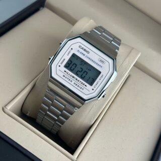 CASIO MES STAINLESS STEEL WATCH