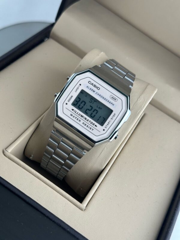 CASIO MES STAINLESS STEEL WATCH